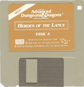 Heroes of the Lance - Disc Image