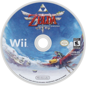 The Legend of Zelda: Skyward Sword - Disc Image