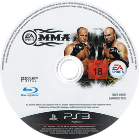 EA Sports MMA - Disc