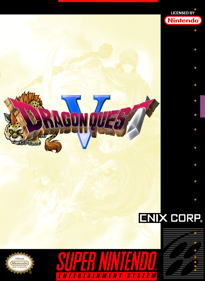 Dragon Quest V: Tenkuu no Hanayome - Fanart - Box - Front