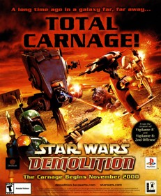Star Wars: Demolition - Advertisement Flyer - Front Image
