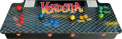 Vendetta - Arcade - Control Panel