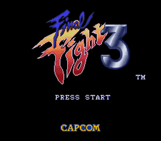Final Fight 3 - Screenshot - Game Title