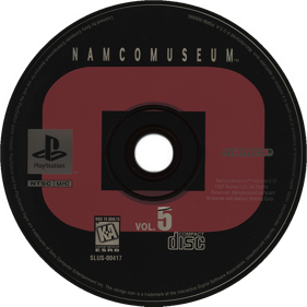 Namco Museum Vol. 5 - Disc