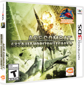 Ace Combat: Assault Horizon Legacy+ - Box - 3D Image