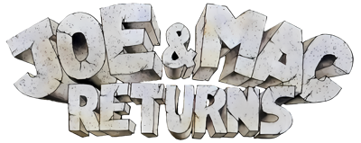 Joe & Mac Returns - Clear Logo Image