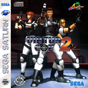 Virtua Cop 2 - Fanart - Box - Front