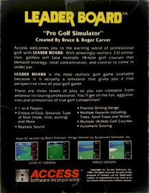 Leader Board - Box - Back