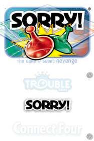 4 Game Pack!: Battleship/Connect Four/Sorry!/Trouble - Screenshot - Game Title