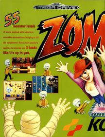 Zombies Ate My Neighbors - Advertisement Flyer - Front