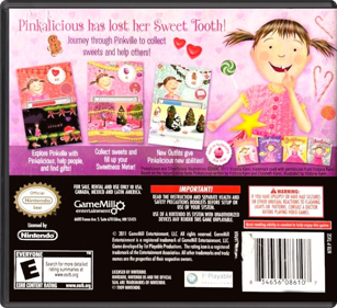 Silverlicious: Sweet Adventure - Box - Back - Reconstructed Image