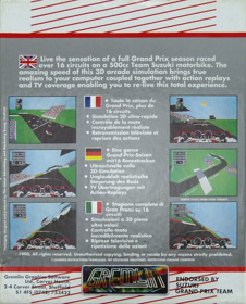 Team Suzuki - Box - Back