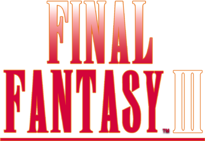 Final Fantasy III - Clear Logo