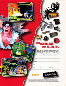 Marvel Super Heroes vs. Street Fighter - Advertisement Flyer - Front