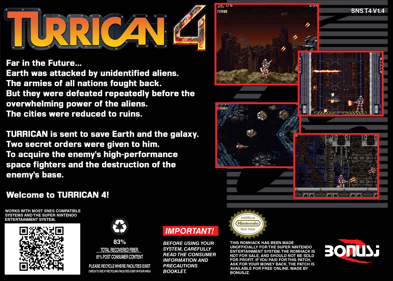 Turrican 4 - Box - Back