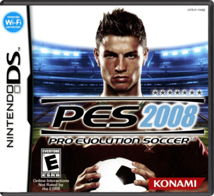 PES 2008: Pro Evolution Soccer - Box - Front - Reconstructed
