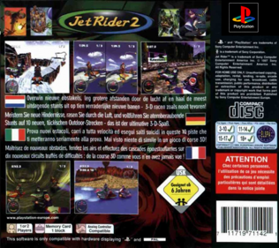 Jet Moto 2 - Box - Back