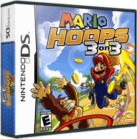 Mario Hoops 3 on 3 - Box - 3D Image