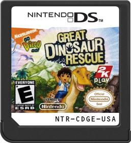Go, Diego, Go! Great Dinosaur Rescue - Cart - Front Image