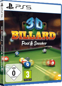 3D Billiards: Pool & Snooker Remastered - Box - 3D Image