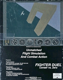 Fighter Duel: Corsair vs. Zero - Box - Back