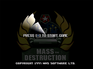 Mass Destruction - Screenshot - Game Title Image