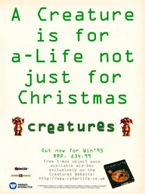Creatures - Advertisement Flyer - Front