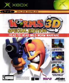 Worms 3D - Advertisement Flyer - Front