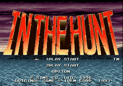 In the Hunt - Screenshot - Game Select