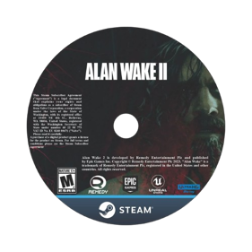 Alan Wake II - Fanart - Disc