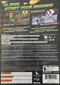 Ben 10: Galactic Racing - Box - Back