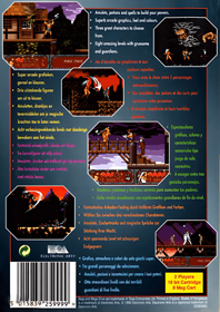 Blades of Vengeance - Box - Back