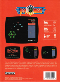 Bosconian - Box - Back