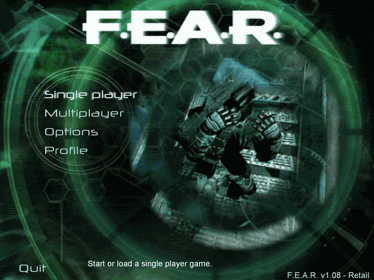 F.E.A.R.: First Encounter Assault Recon - Screenshot - Game Title