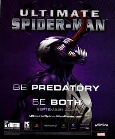 Ultimate Spider-Man - Advertisement Flyer - Front