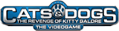 Cats & Dogs: The Revenge of Kitty Galore: The Videogame - Clear Logo Image