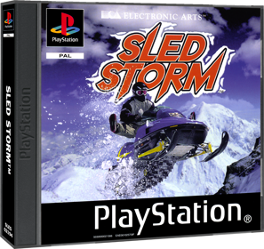 Sled Storm - Box - 3D Image