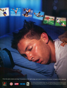 NCAA GameBreaker 2001 - Advertisement Flyer - Front