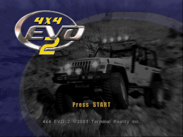 4x4 EVO 2  - Screenshot - Game Title
