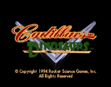 Cadillacs and Dinosaurs: The Second Cataclysm - Screenshot - Game Title Image