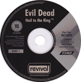 Evil Dead: Hail to the King - Disc