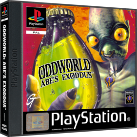 Oddworld: Abe's Exoddus - Box - 3D Image