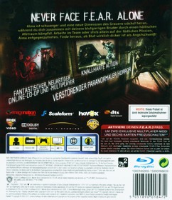 F.3.A.R. - Box - Back