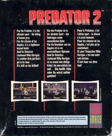 Predator 2 - Box - Back