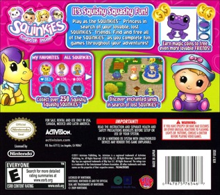 Squinkies: Surprize Inside - Box - Back Image