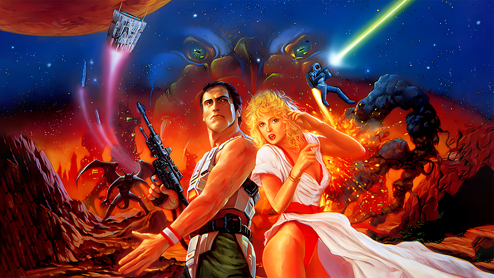 Jim Power in Mutant Planet