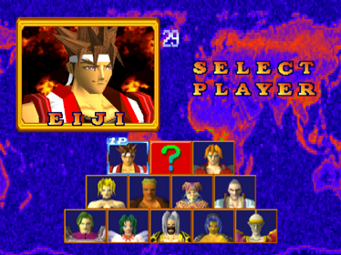 Battle Arena Toshinden 2 - Screenshot - Game Select