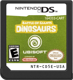 Battle of Giants: Dinosaurs - Cart - Front