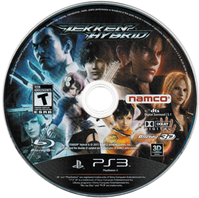 Tekken Tag Tournament HD - Disc