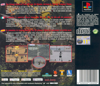 Spec Ops: Stealth Patrol - Box - Back Image